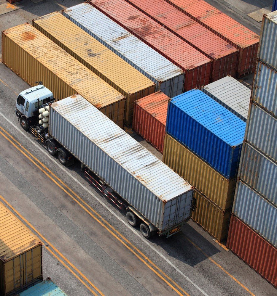 Handball Container Loading Example Container Offloading & Handball Services | Logistics Services | Evos ...